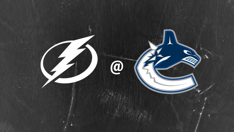 TAMPA BAY LIGHTNING @ VANCOUVER CANUCKS