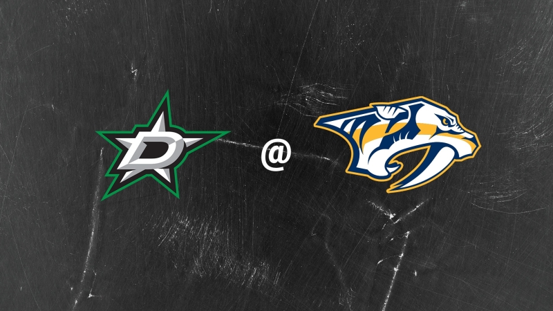 DALLAS STARS @ NASHVILLE PREDATORS