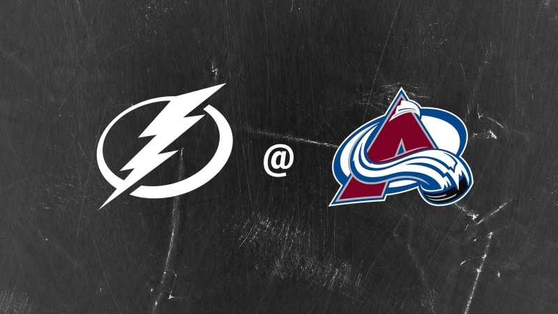 TAMPA BAY LIGHTNING @ COLORADO AVALANCHE