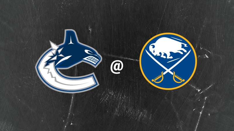 VANCOUVER CANUCKS @ BUFFALO SABRES