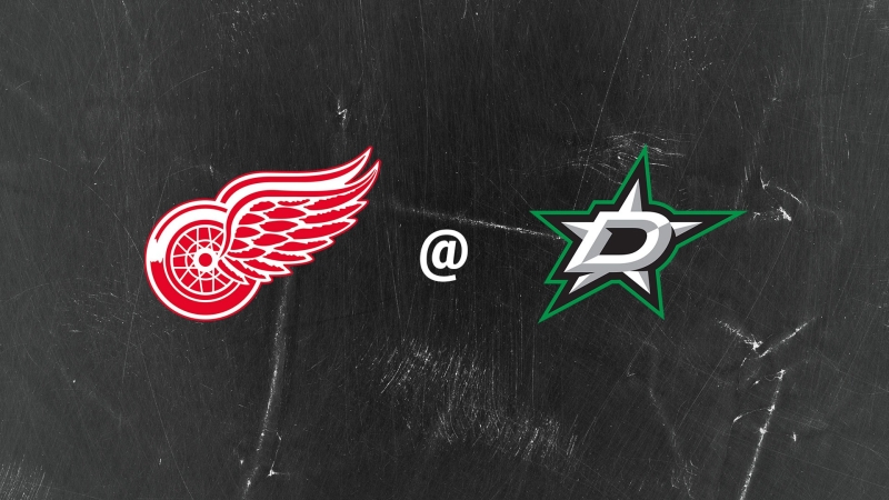 DETROIT RED WINGS @ DALLAS STARS