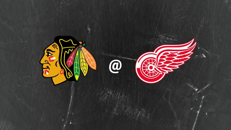 CHICAGO BLACKHAWKS @ DETROIT RED WINGS