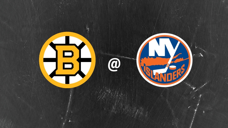 BOSTON BRUINS @ NEW YORK ISLANDERS