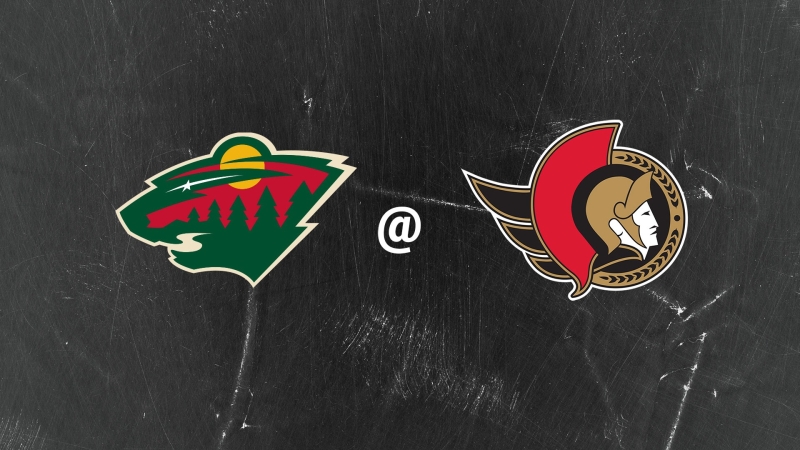 MINNESOTA WILD @ OTTAWA SENATORS