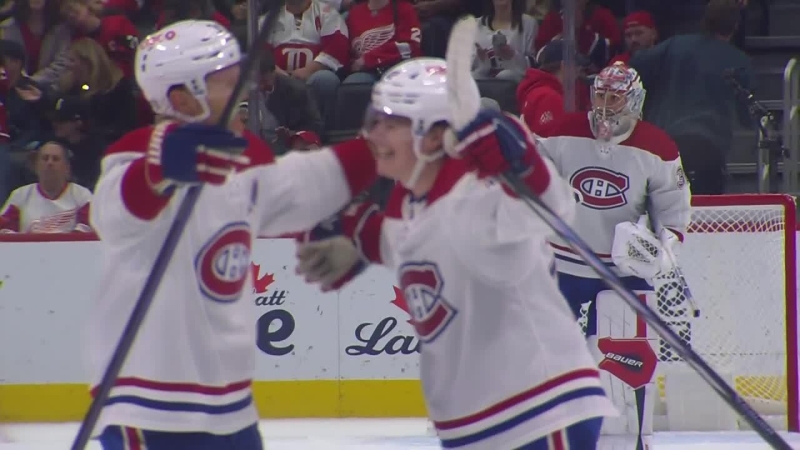 Detroit Red Wings Vs. Montreal Canadiens - Game Highlights