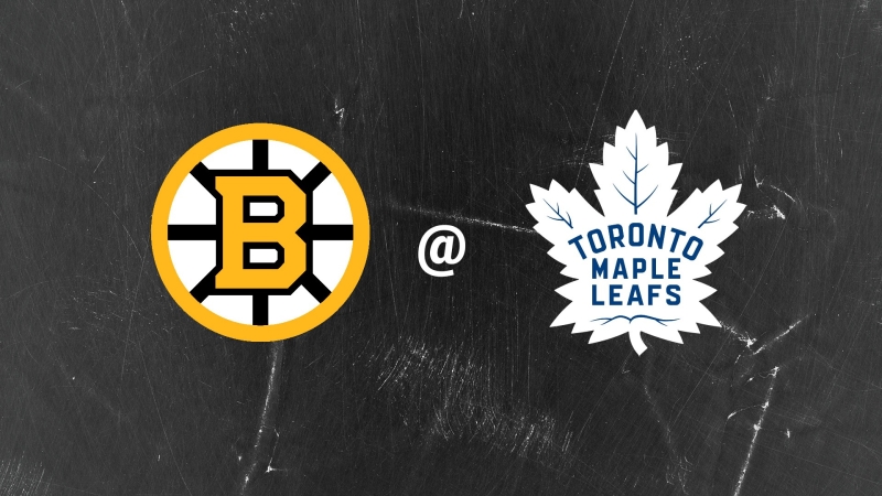 BOSTON BRUINS @ TORONTO MAPLE LEAFS