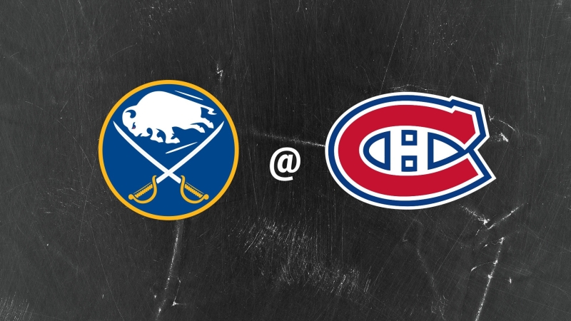 BUFFALO SABRES @ MONTREAL CANADIENS