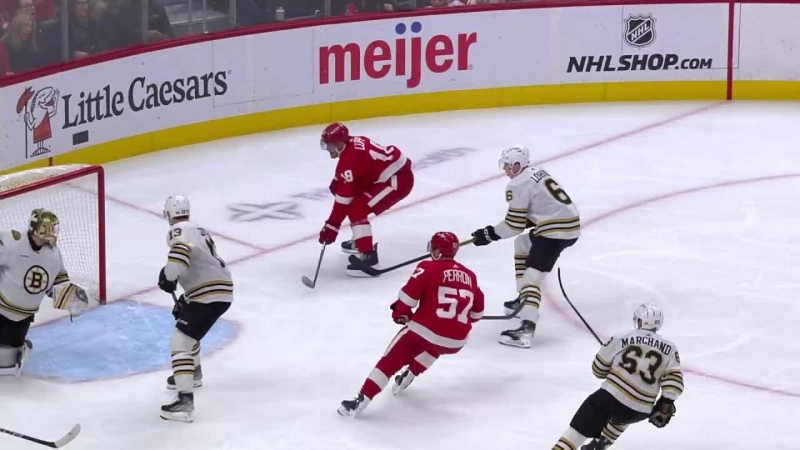 Detroit Red Wings Vs. Boston Bruins - Game Highlights