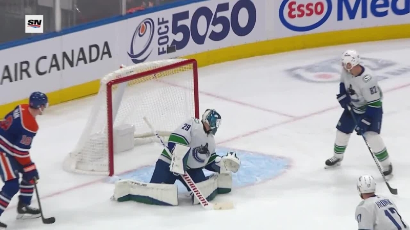 Edmonton Oilers Vs. Vancouver Canucks - Game Highlights